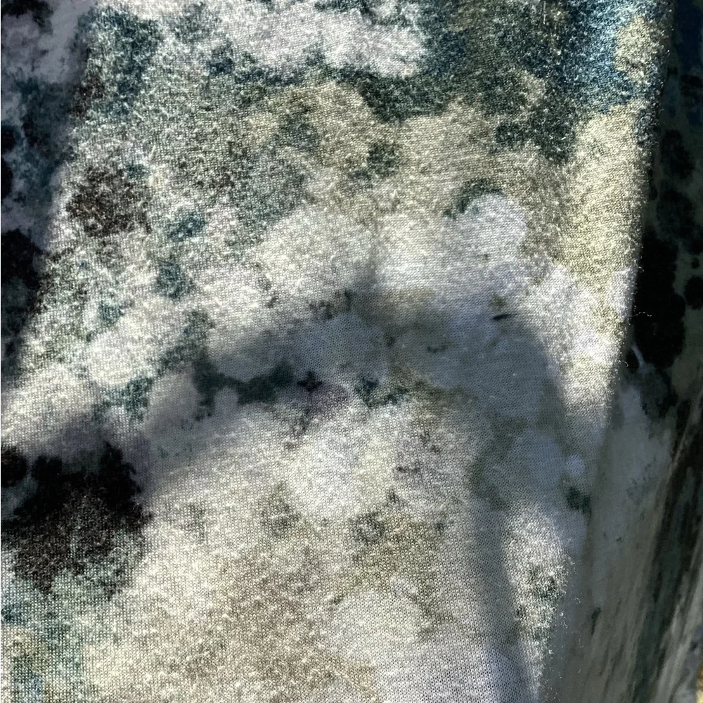 Simply Vera Vera Wang cream, green and black Sleeveless Tank Top - Picture 10 of 10